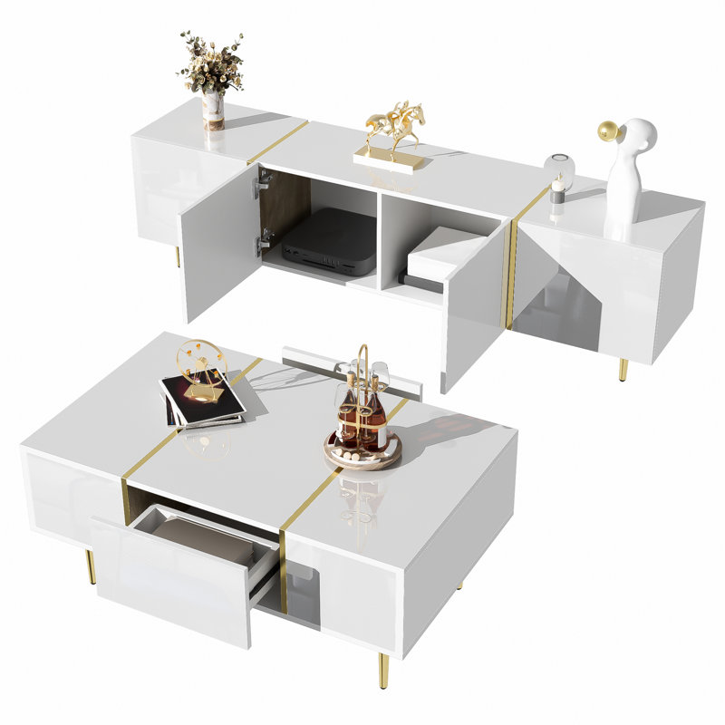 2 - Piece Living Room Table Set