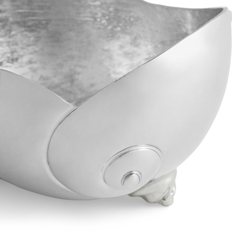 Ocean Reef Moon Shell Bowl, 2.75" H x 3.75" W x 4.5" D