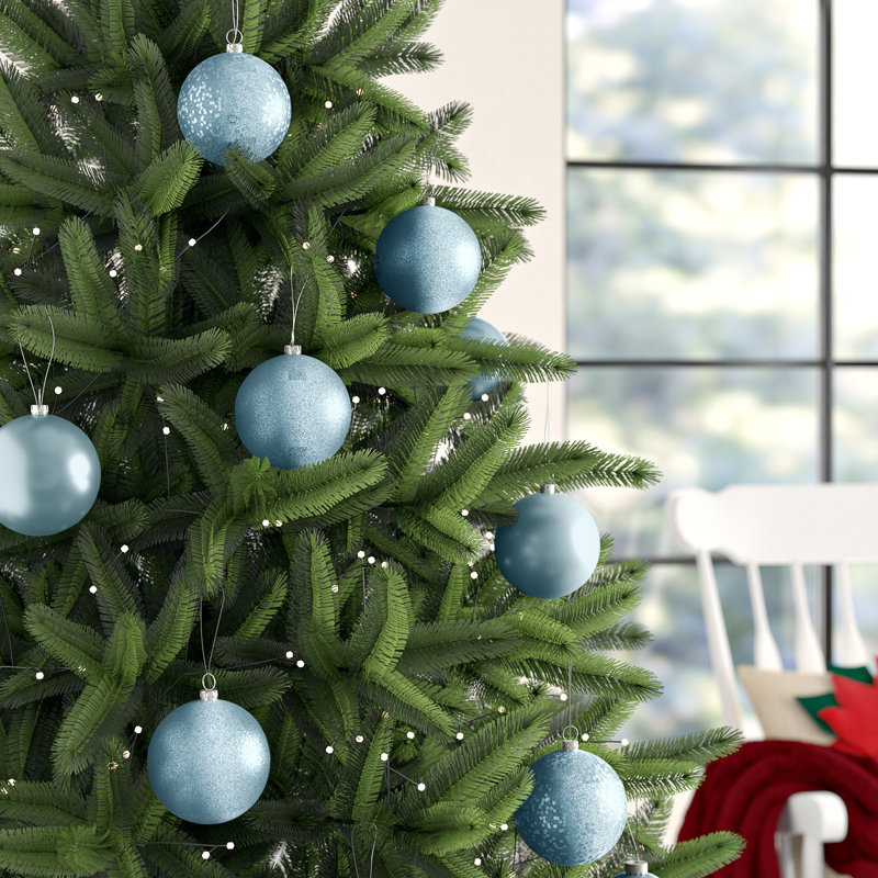 3" Shatterproof Bauble, Baby Blue