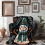 Figurines d'hiver Scandi - couverture Sherpa de qualité supérieure 1 pièce-101008144