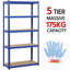 90cm W Steel Shelving Unit-707034791