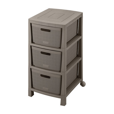 Mondel 3 Drawer Storage Drawer