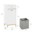Mounting / Installation Required Linen Cabinet