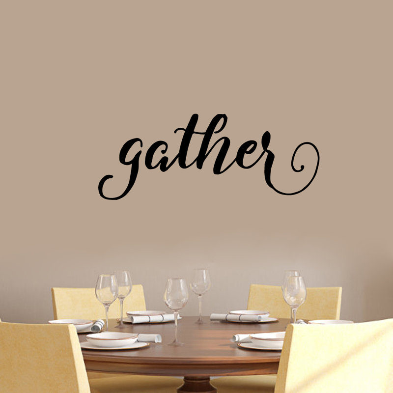 Adhésif décoratif «Gather», Noir