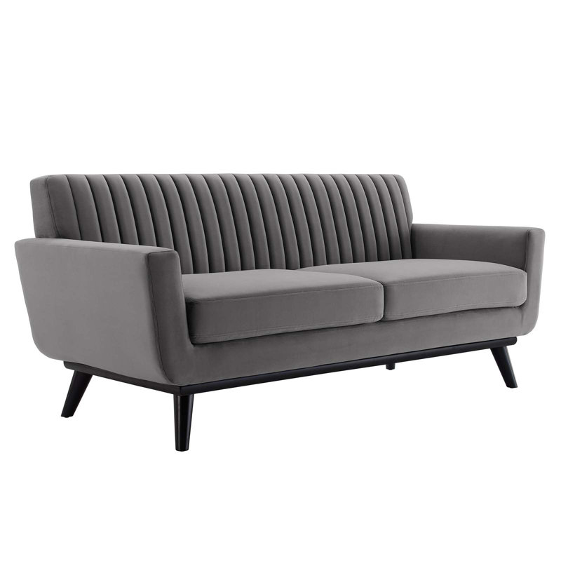 Causeuse Engage, Polyester gris