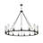 Lorryann 15 - Light Dimmable Wagon Wheel Chandelier-1240658597