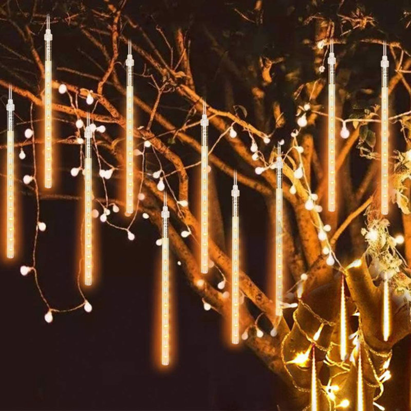 24 Light Solar Icicle Lights