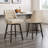 Arjean Swivel Upholstered Faux Leather Counter Stool-734803965