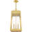3 Light Outdoor Pendant Lantern with Clear Glass Shade-101230811-101230810