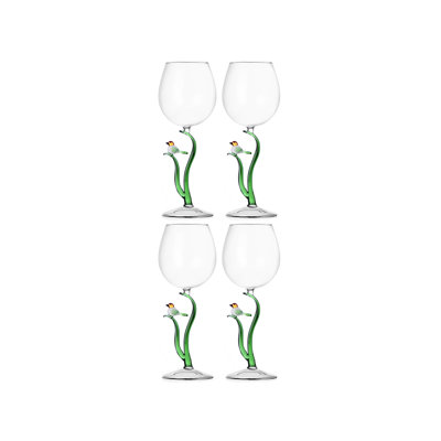 Animal Farm - Wine Goblet Bird 11.8 Oz