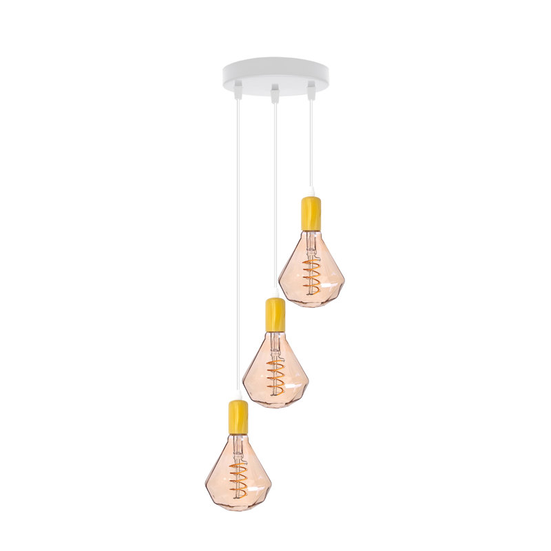 Luvena 3 - Light Cluster Pendant, Yellow