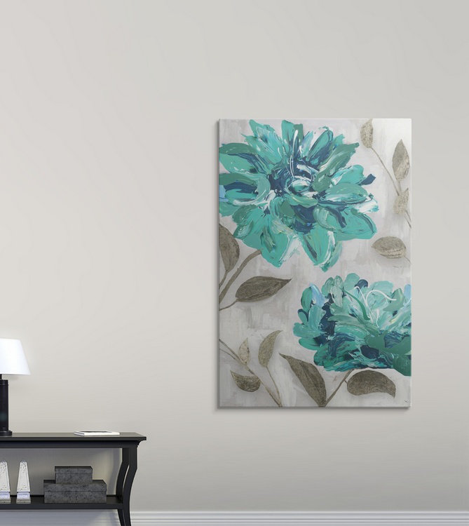 « i » edward selkirk, reproduction d’art Blooms, H 30 po x l 20 po x P 1,5 po, Toile