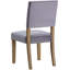 Chaises de salle à manger rembourrées en velours avec garniture cloutée Modern Performance-2126189277