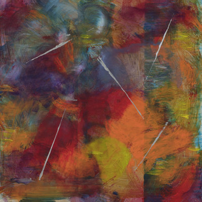 Silver Blade Painting by Joyce Creiger