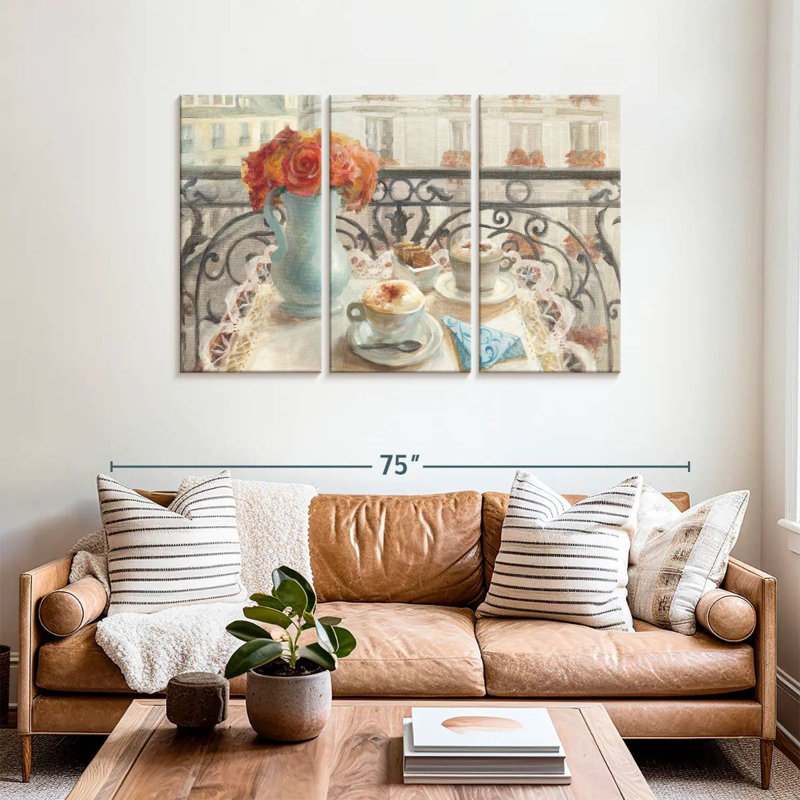 Yarlin Le Petit Dejeuner, 36" H x 57" W