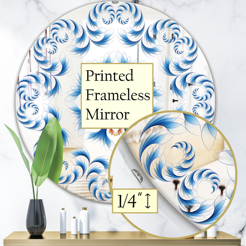 Miroir mural Vision, H 23,6 po x l 23,6 po