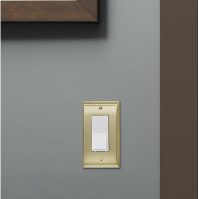 Candler 1-Gang Rocker Wall Plate