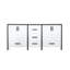 Meuble-lavabo double D 22 po-270166234-270166236