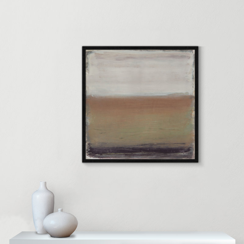 «Arizona Print» par Casa Fine Arts, H 17 po x l 17 po x P 1,25 po, Impression encadrée naturelle avec passe-partout