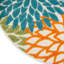 Tapis intérieur / extérieur floral Armone-628384658