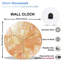 Horloge murale en verre Sparkling