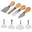 Belfry Kitchen Velda Bamboo Cheese Board
