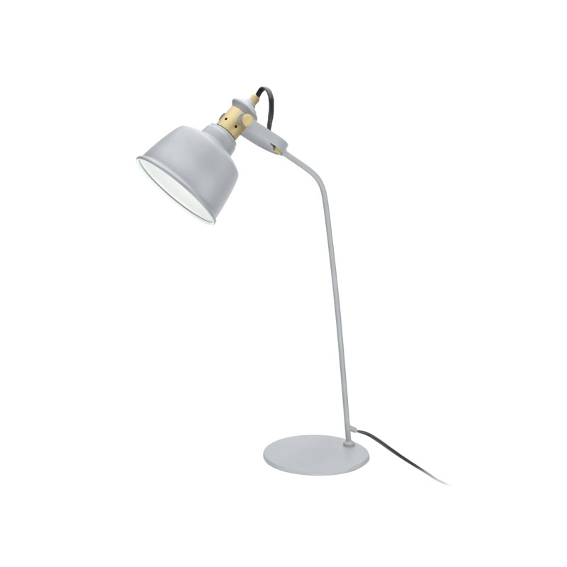 Lampe de bureau moderne en métal 24 po Braunstein
