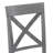 Bronxton 17" Wide Wooden Dining Chairs With Cross-Back Design-99306131-118194411