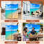 Paravent 4 panneaux séparateur de plage Royal Tropical-134450250-134450252
