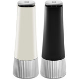 ZWILLING Spice Mill 2-Pc Set, Manual Upside-Down, Ceramic - Ivory & Black