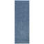 Tapis bleu marine à poils longs Cozy-1439335303
