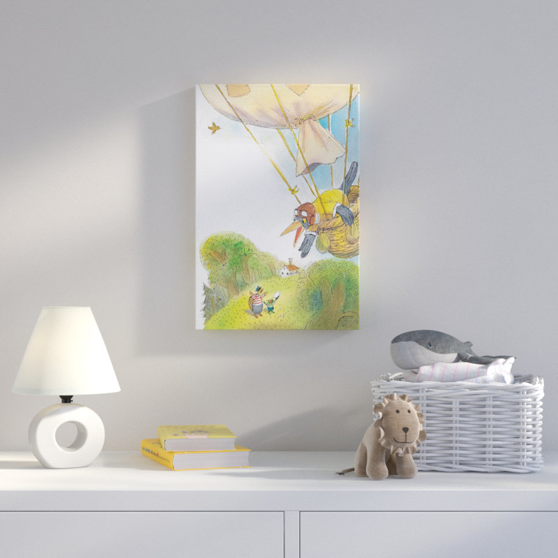 Fly Away - Wrapped Canvas Print, 76cm H x 51cm W