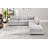Nuccio 5-Piece Minimalist Modern Soft-Upholstered Sectional With Ottoman-131637173-131637174