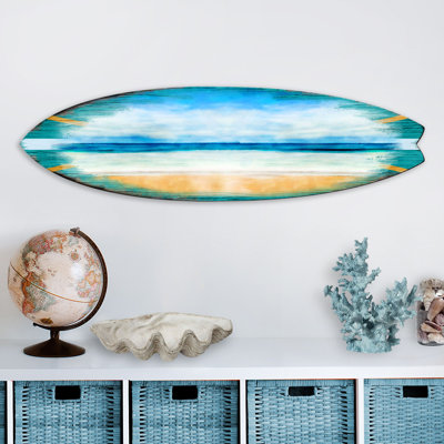 Murale de porte Ocean Surf Diminutive