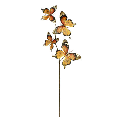 Tomber les papillons d'automne - 31 po - ensemble de 12