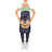 No Pattern Bib Apron