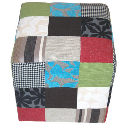 Grandview 40cm Wide Square Cube Ottoman