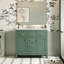Ensemble de meuble-lavabo 36 po avec lavabo en céramique, meuble-lavabo simple autoportant moderne à 4 tiroirs et 2 armoires, meuble de rangement pour la salle de bain, ensemble de meuble-lavabo à cadre en bois massif, meuble-lavabo-468223743