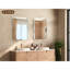 Miroir de coiffeuse en verre incassable pour salle de bain et chambre à coucher