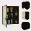 Pharmacie rectangulaire à 1 tablette avec miroir-2035866630