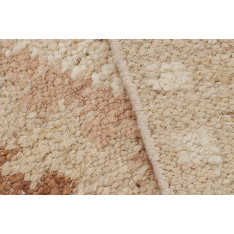 Scandinavian Wool Geometric Area Rug, Runner 2'6" x 8'