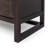 Modern Boho 4-Drawer Dresser with Rattan Inlay Fronts, Faux Leather Pulls & Solid Wood For Bedroom Storage Organization-118226003