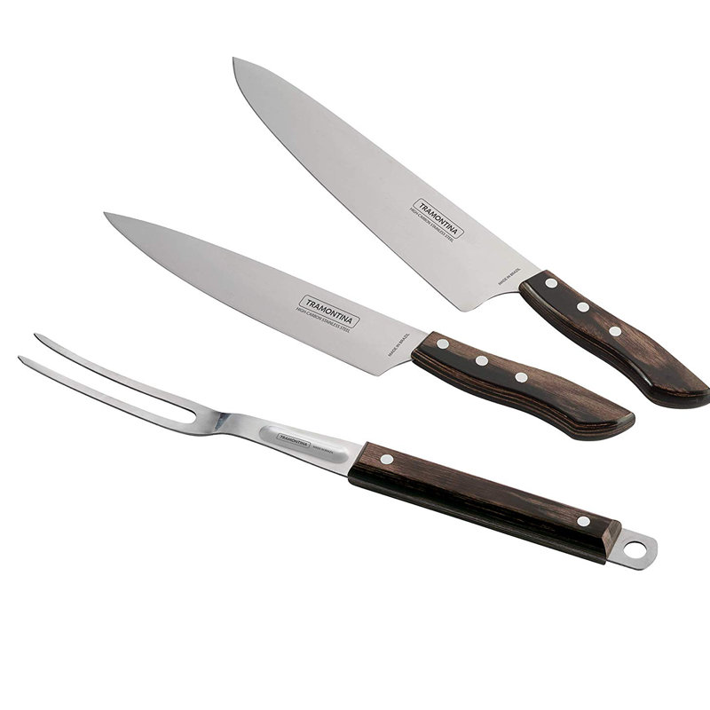 Tramontina BBQ Churrasco Carving and Cutting Board Set