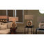Lampe de chevet noire 24,75 po Manrique
