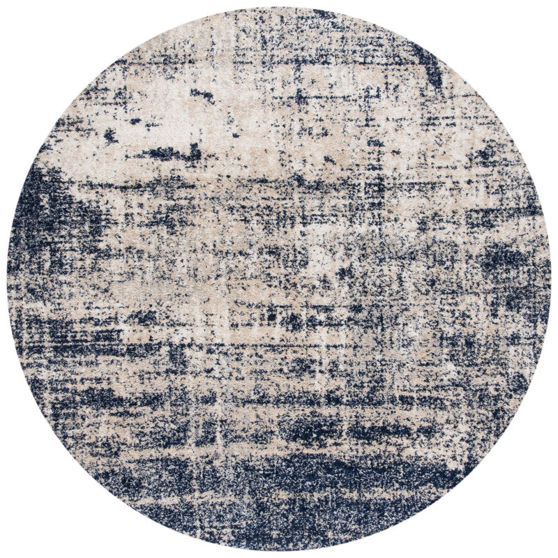 Gerberoy Performance Abstract Rug, Round 6'