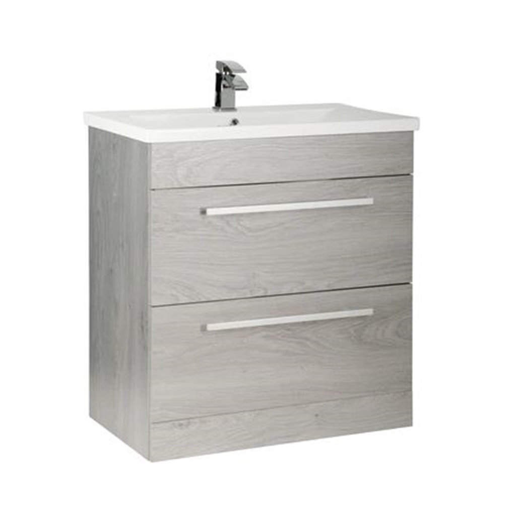 Clifton 800mm Free Standing Single Bathroom Vanity with Vitreous China Basin