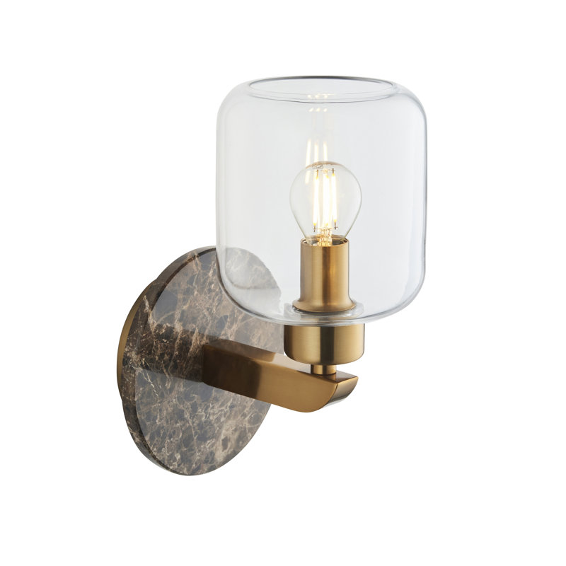 Tarlo Wall Sconce, Black Marble