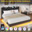 Full Size Floating Bed Frame, Easy Assembly Space Saving