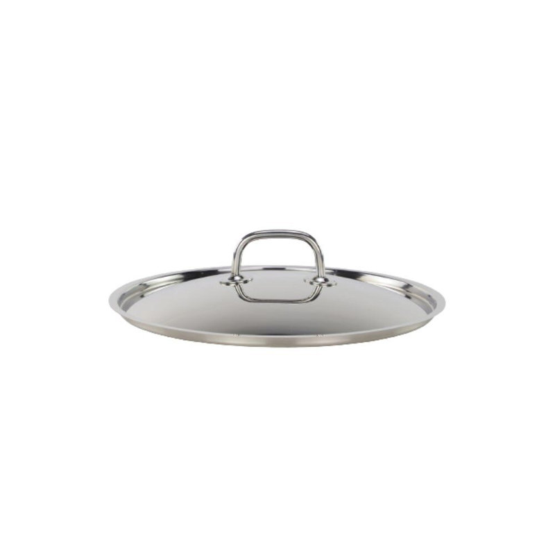 Couvercle en acier inoxydable Tuxton Tuxsteel, L 11 po
