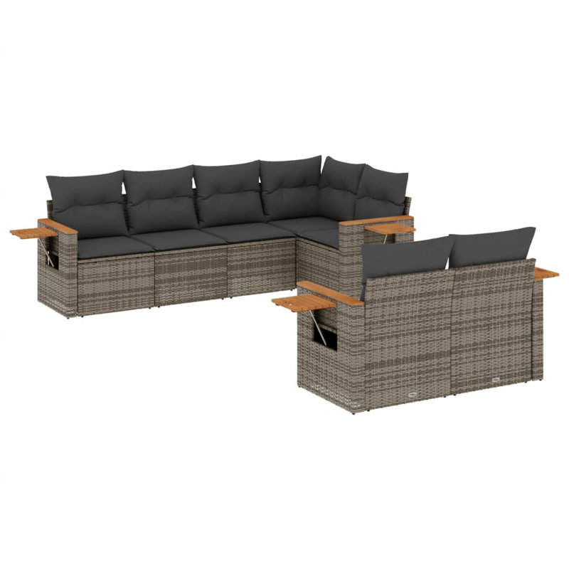 Ensemble de canapé de jardin Vidaxl